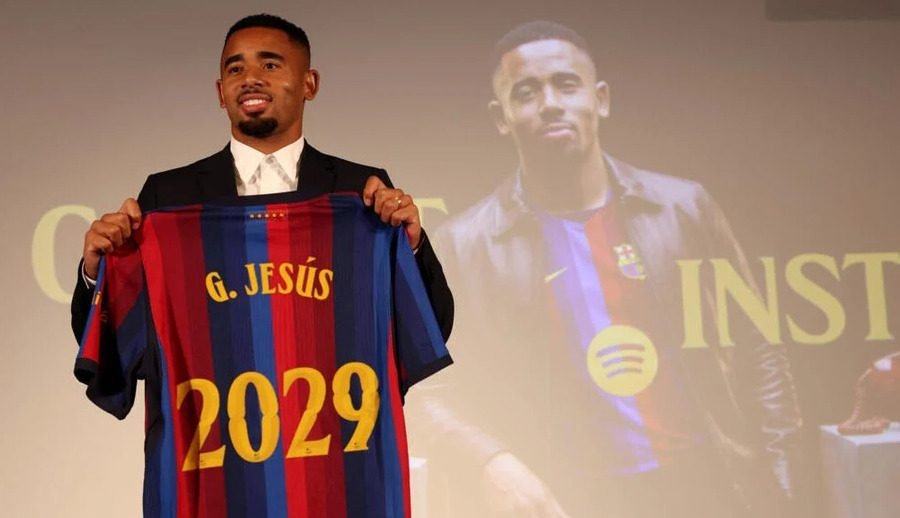 Transfer deadline day: Barcelona sign Gabriel Jesus as Manchester City target Enzo Fernandez