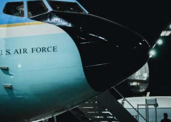 Military Personnel Accidentally Trigger Slide On Trump’s Presidential Jet