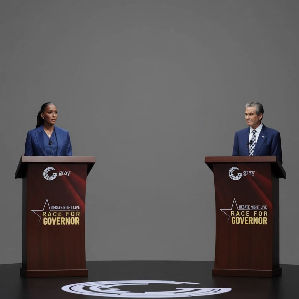 Georgia Governor Debate: Is Rick Jackson Just "Trump in Disguise"?
